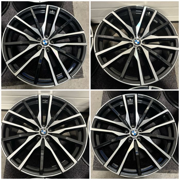 Jante 22 ORIGINALE BMW X5 G05 X6 G06 Style 742 M Paket Bicolor X 5 G0 5 X 5 G06 2 latimi doua latimi 10.5 J 9.5J