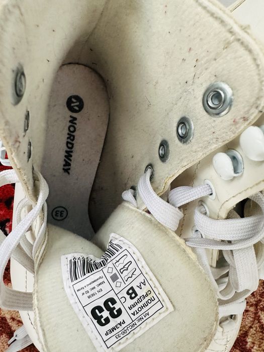 Коньки для девочки 33 размер