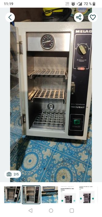 Incubator Melag de laborator