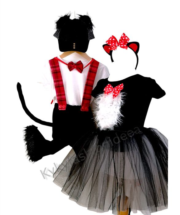 Costum motan pisică băieți costum serbare carnaval halloween