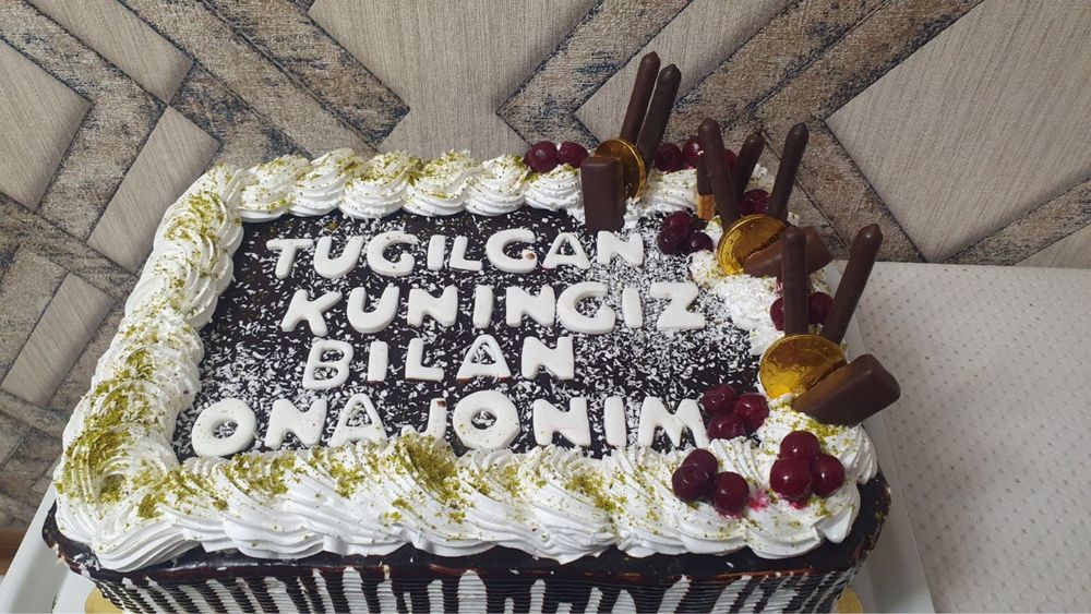 Tort hamda barcha turdagi pishiriqlarga buyurtma olamiz