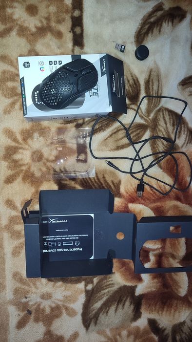 Мышь HyperX PulseFire Haste Wireless черный