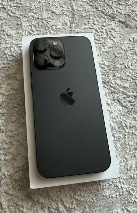 iphone 16 pro max 256gb black