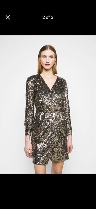 Pinko Рокля с пайети и колан