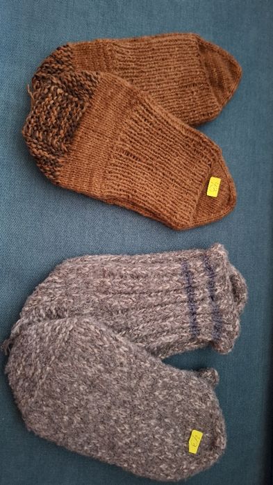 Ръчно плетени мъжки чорапи