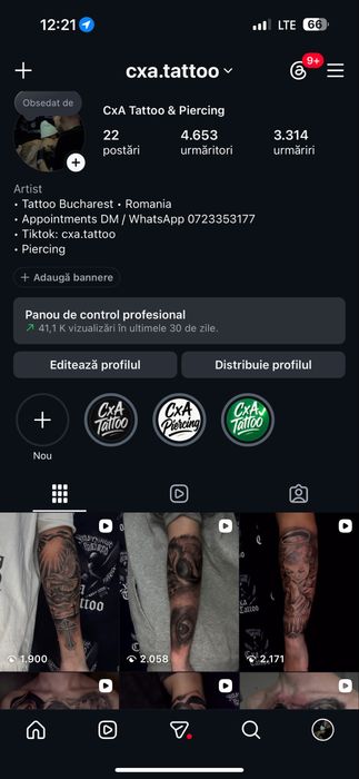 Tatuaje Bucuresti (Raspund doar pe WhatsApp)