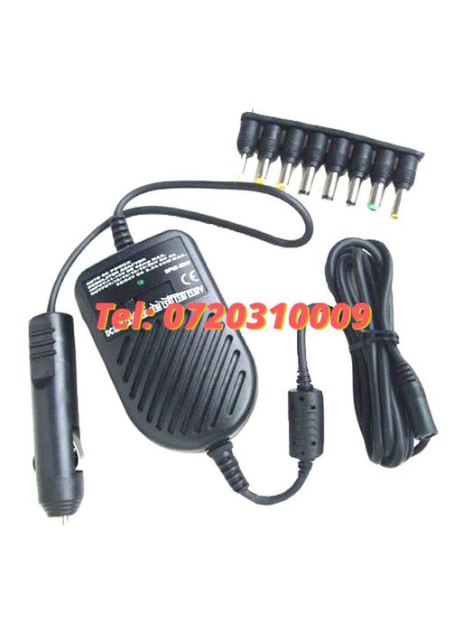 Alimentator Auto Universal Laptop12v 8 Capete Schimb