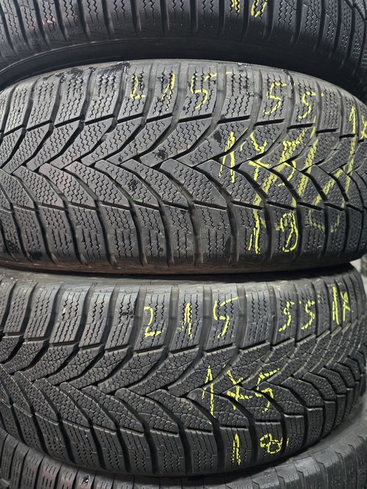 4x 215/55/17 M+S NEXEN Stare excelentă