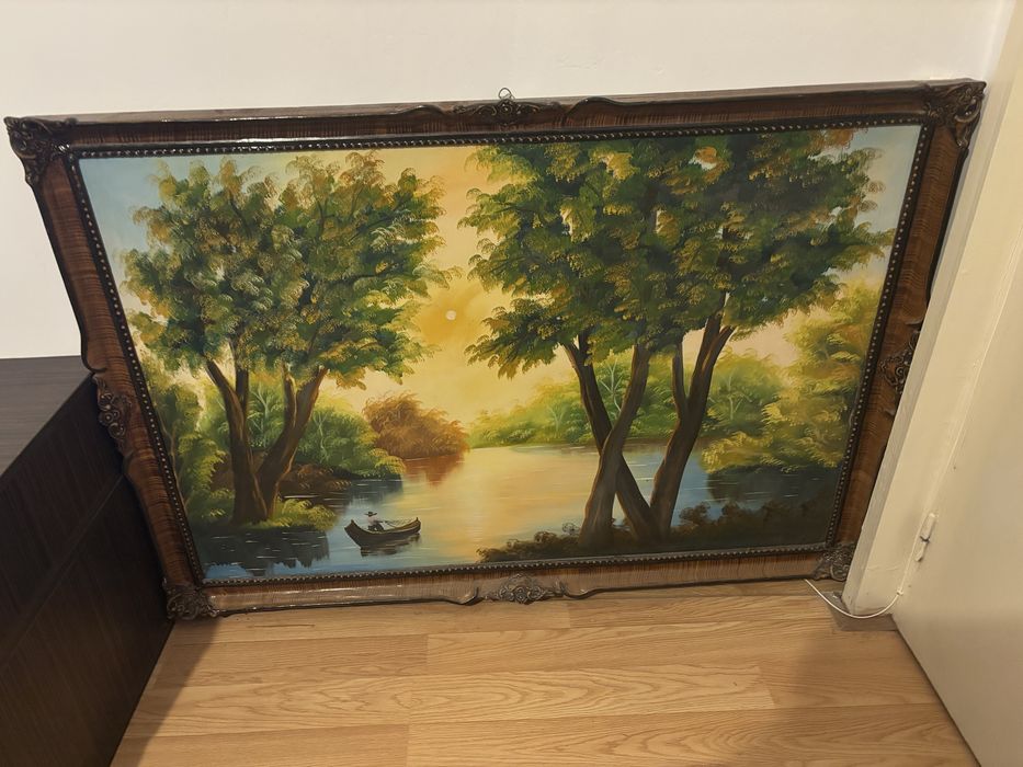 Tablou pictat manual panza