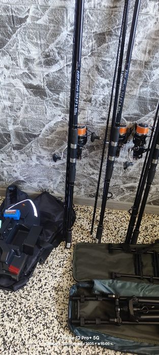 Рибарско обурудване подчти не използвано