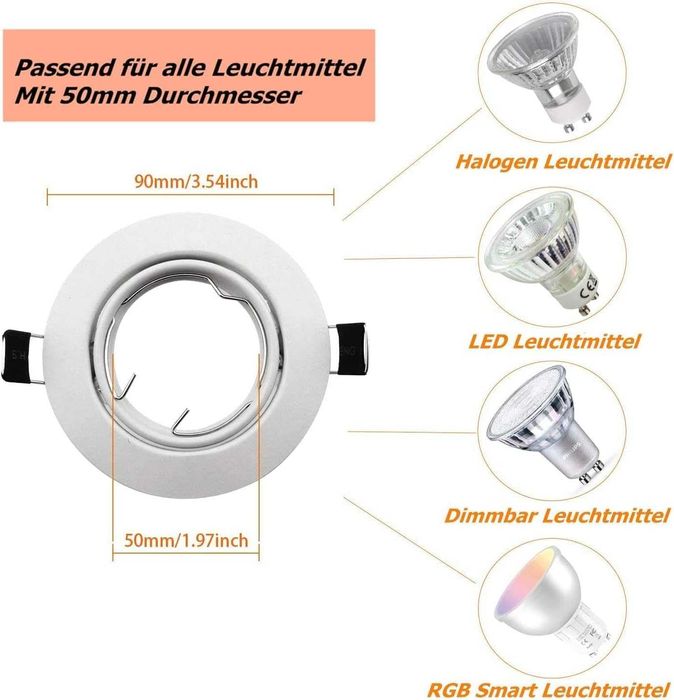 Set 30 spoturi incastrate