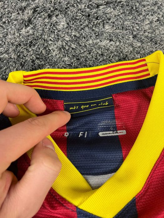 Nike x Barcelona FC 2013/2014 Home Shirt Jersey Мъжка Блуза