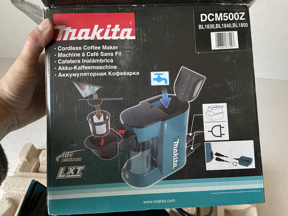 Makita foarfeca - aparat cafea