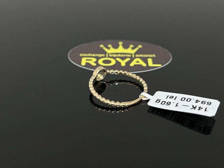 Bijuteria Royal CB : Inel dama aur 14K 1,60 grame