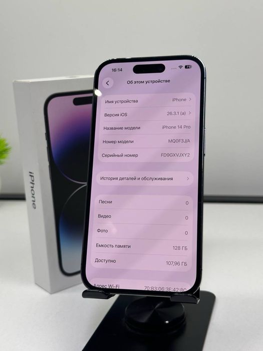 Iphone 14 pro 128 gb Akb 79%