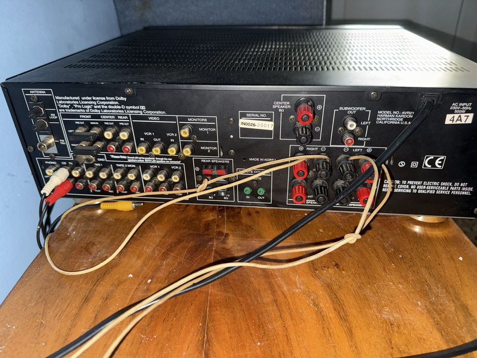 Statie Harman/Kardon Avr21, 200W canal, 4 canale. Pret negociabil!!!