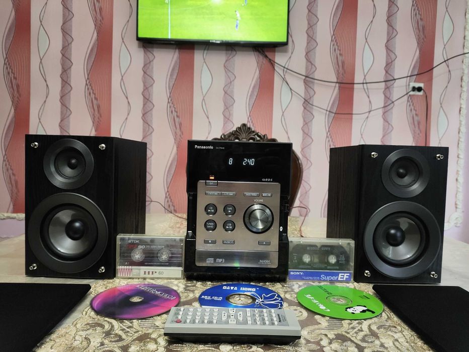 Malaysia 100% ishlaydi mini panasonic myahkiy bass toza ovoz
