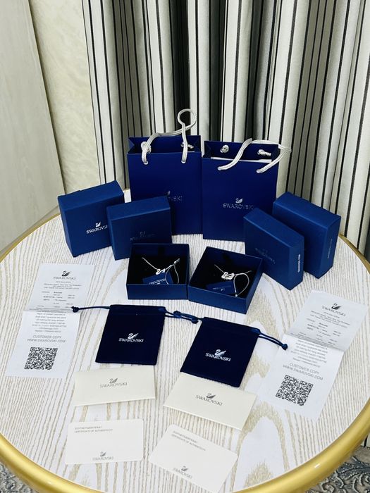 цепочка swarovski серебро пробы есть