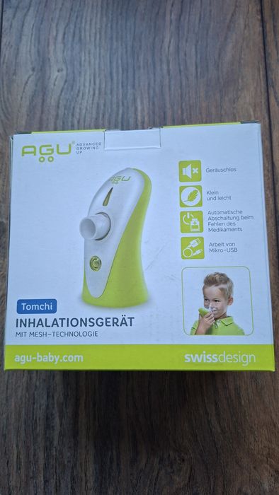 Меш инхалатор Agu
БЕЗШУМНА ИНХAЛАЦИЯ Tomchi