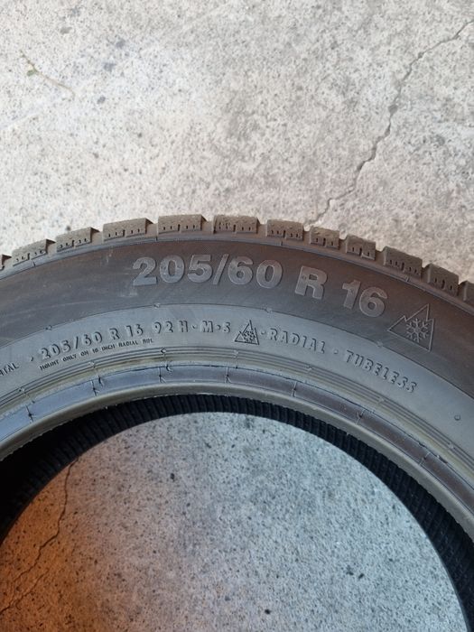 4 anvelope iarna ca si noi RUNFLAT CONTINENTAL 205/60/16 dot 2019