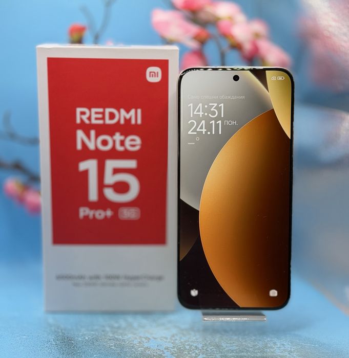 ГАРАНЦИОНЕН!!! Xiaomi Redmi Note 15 Pro+ 5G, 12GB, 512GB, Mocha Brown