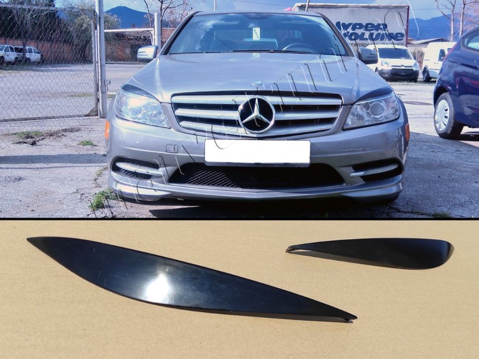 Вежди фар за Mercedes/Мерцедес C-CLASS W204 №101206