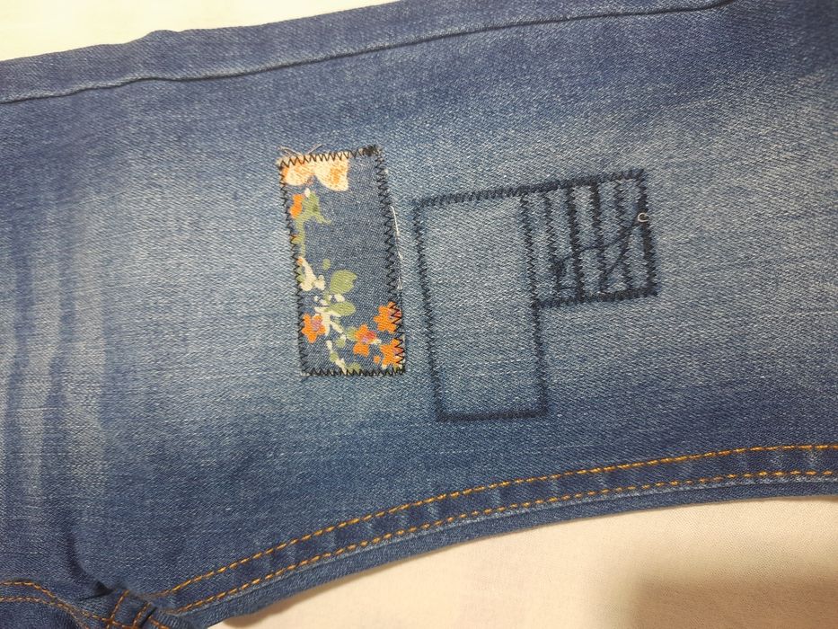 Брючки джинсовые девочковые