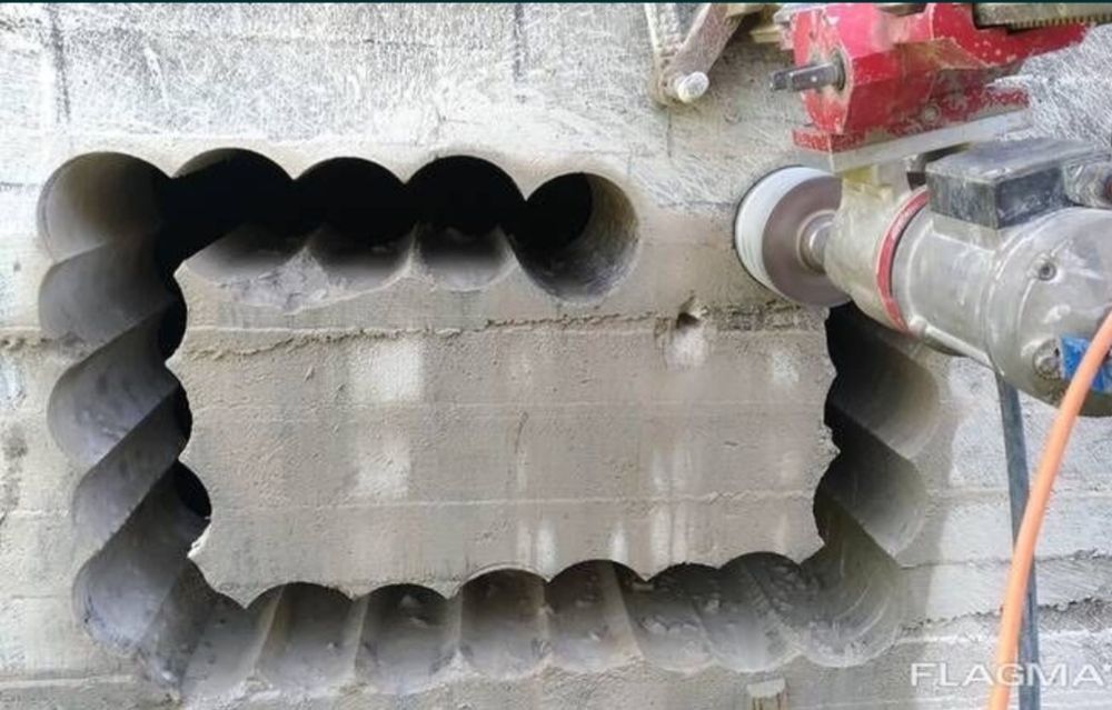 Алмазное сверление, бурение