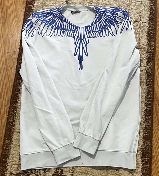 Блуза Marcelo Burlon (тип Sweatshirt). Дизайнерска блуза Marcelo Burlon County of Milan – Wings Print