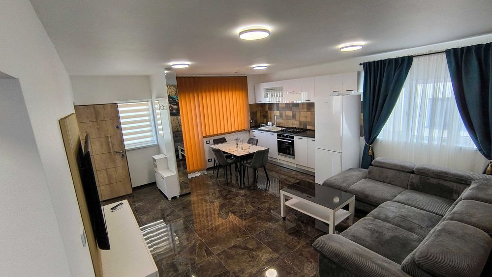Apartament 2 camere de inchiriat 60 m², MOBILAT NOU, cu parcare