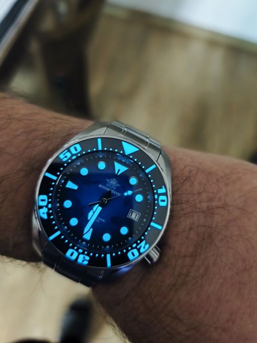 Automatic watch - Seiko Sumo Homage