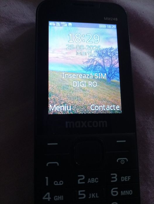 Telefon maxcomm pt seniori