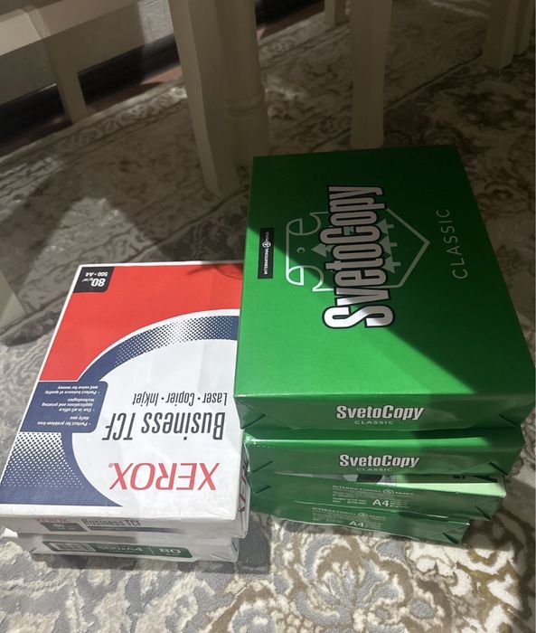 А4 бумага новый в упаковке имеется SvetaCopy оригинал имеется 10 штук