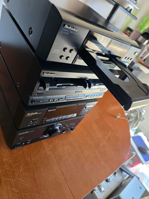 Sistem Hi-Fi Technics SC-CH530, CD MASH, dublu deck, Made Japan
