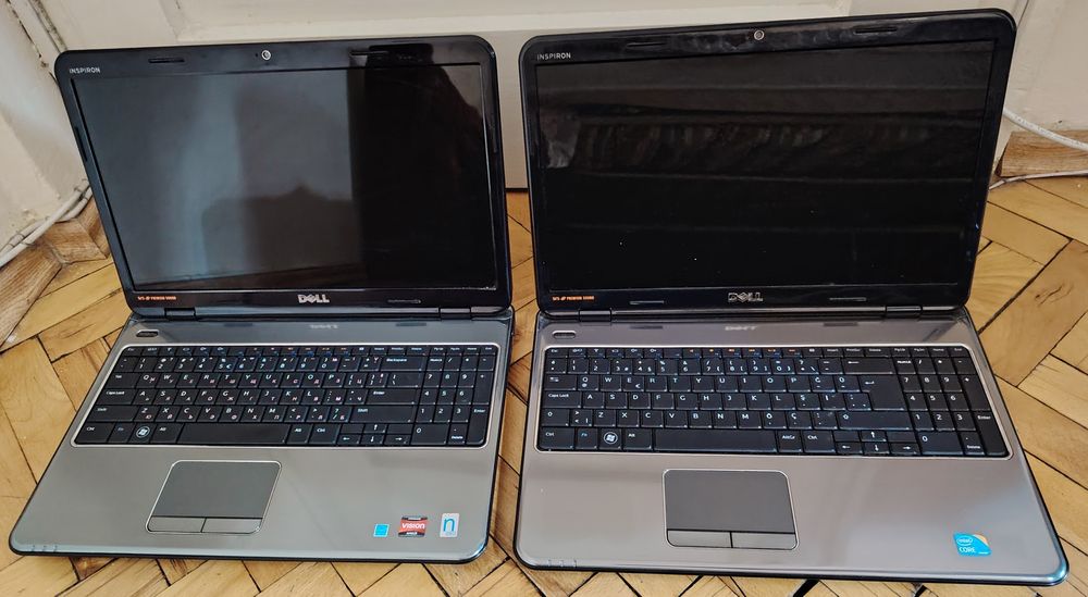 ЗА ЧАСТИ ! Два лаптопа DELL