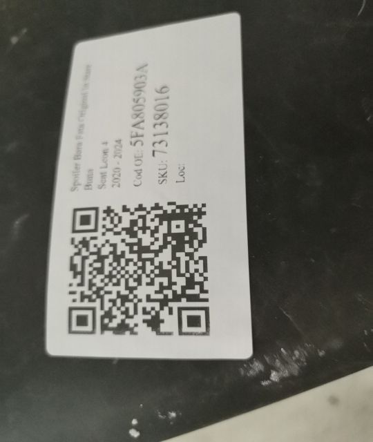 Spoiler Bara Fata  Original In Stare Buna Seat  Leon  4 [2020 - 2024]