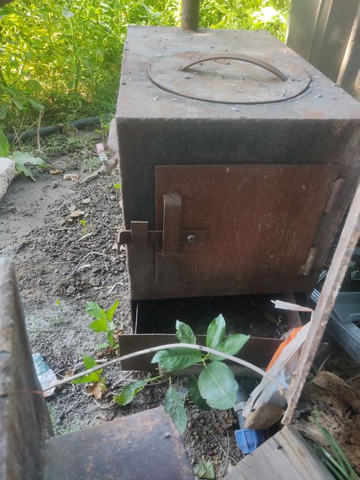 Продам печь для твёрдый топлива