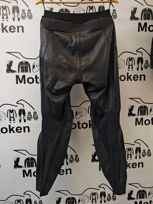 Costum moto piele FLM cu cocoasa marime 50/52