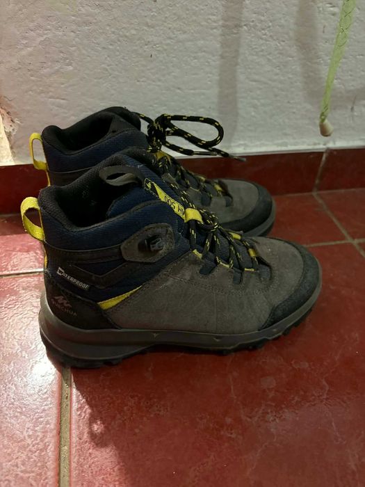 Ghete Quechua, Bocanci drumetie copii băieți Waterproof incaltaminte