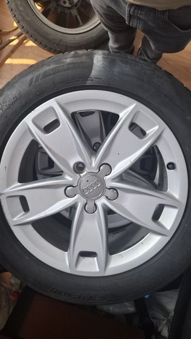 Jante 17 inch 5x122, AUDI / VW / MERCEDES cu anvelope 225 55 ZR17