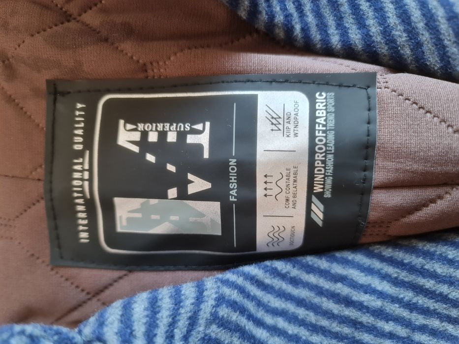 Ново мъжко вълнено палто - размер XL