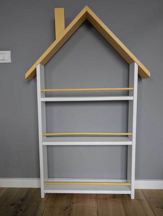 Raft biblioteca tip casuta, Montessori