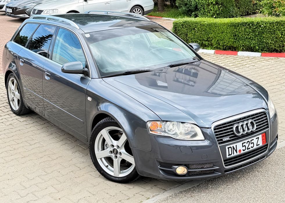 **Audi A4 2.0 TDI - 140 CP // S-LINE - BI-XENON // An fabricație 2008 - Euro 4 // Recent adusa Germania!**