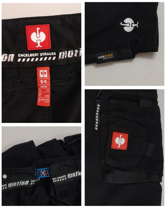 Pantaloni scurți Noi Engelbert Strauss Motion 2020 Cordura salopeta 54 EU