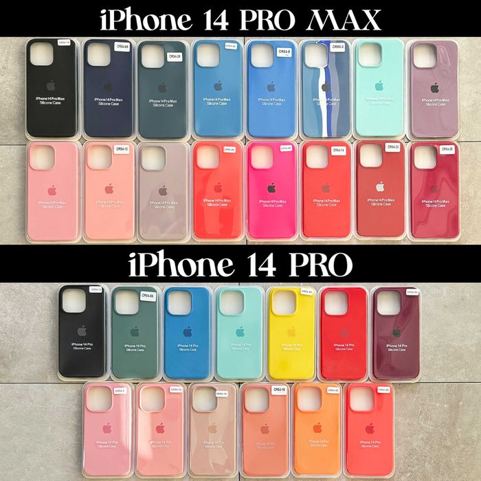 Силиконов Кейс Apple Case iPhone 17 Pro Max 16 Pro Max 15 Pro 14 13 12