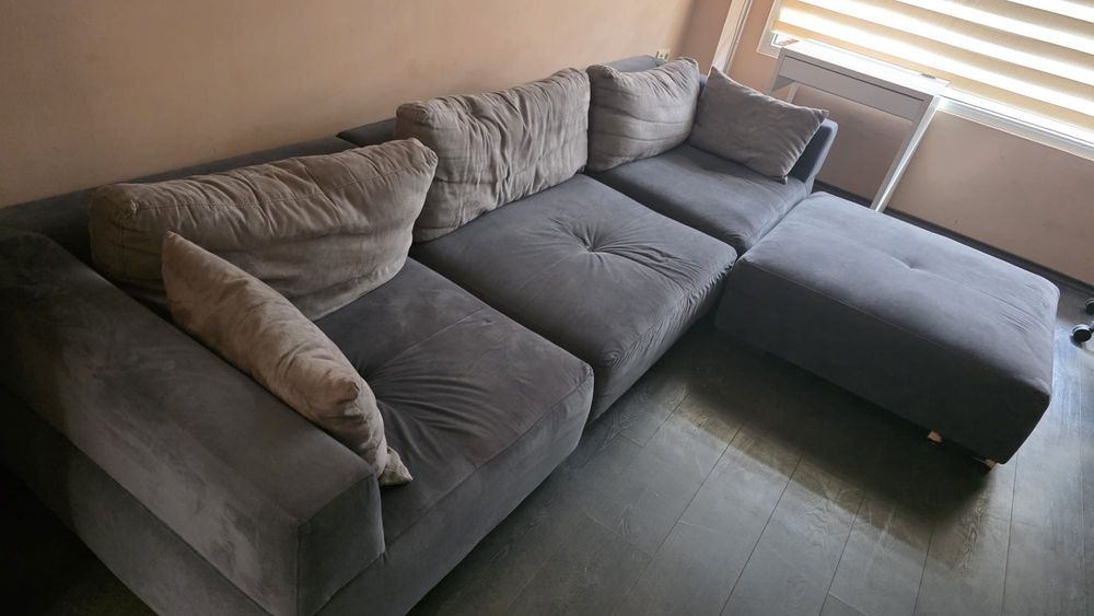 Голям Сив Диван