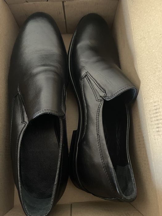Туфли новые classic leather shoes
