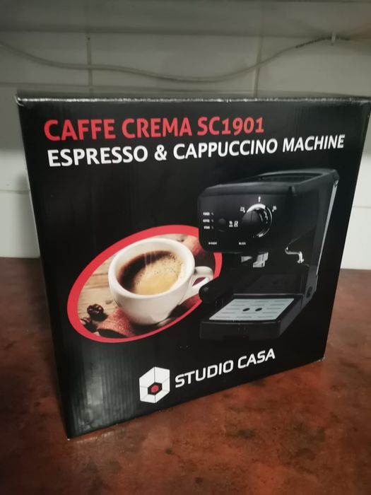 Espressor manual, Anti-picurare, Incalzire rapida, Cappuccino, Bagheta