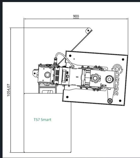 Presa Termica Secabo TS7 LITE Modular Swing Press 40 x 50 cm