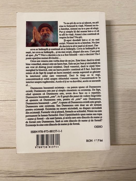Vand cartea Doctrina suprema de OSHO